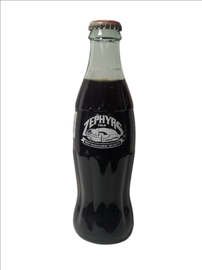 Zephyrs Field 1997 Inaugural Season Commemorative Soda Bottle - Black